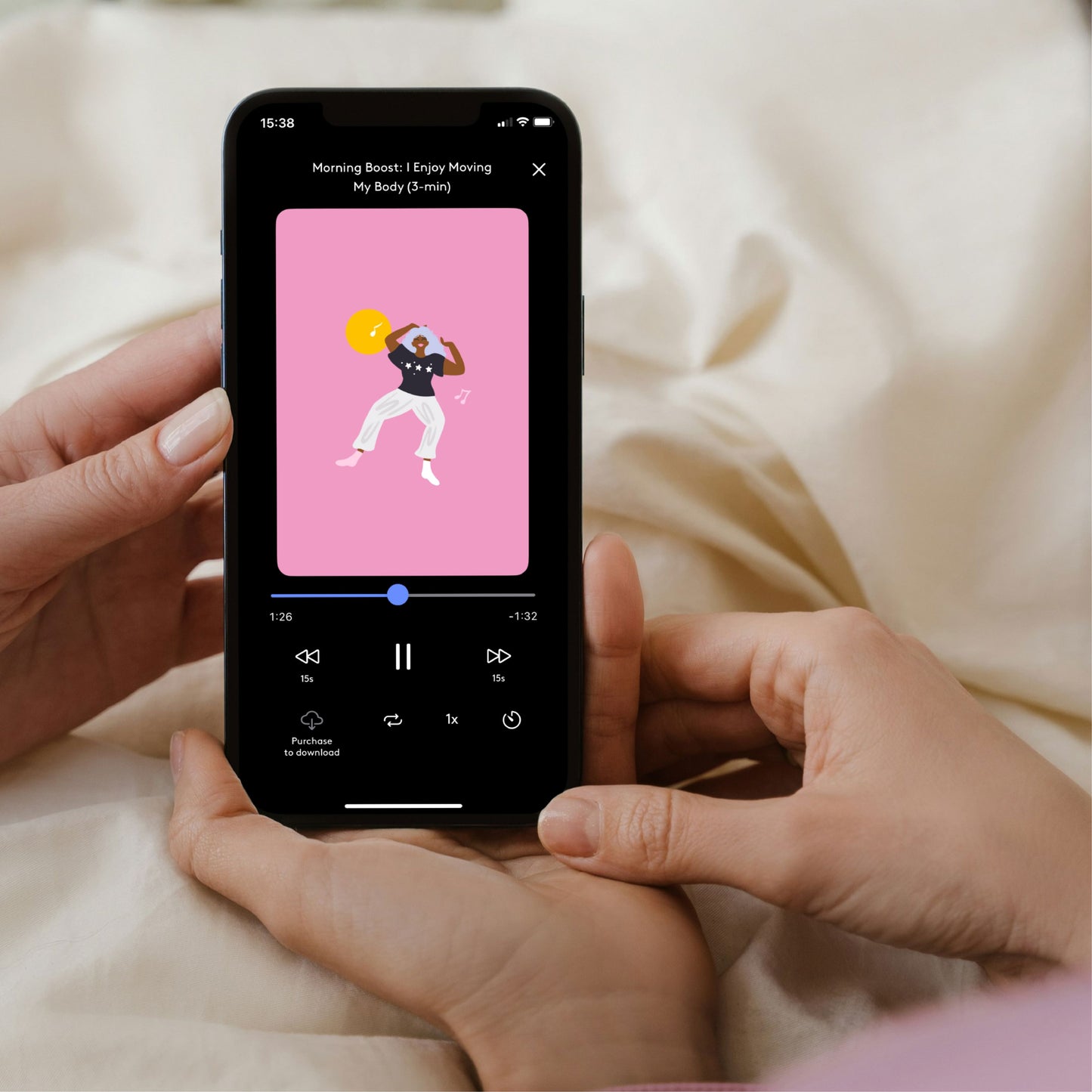 Morning Boost: I Enjoy Moving My Body (3-min) single Clementine Digital Library 