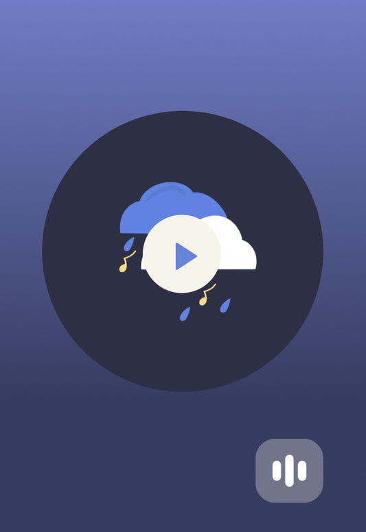 Rain & Storm Soundscape, Delta Waves for Deep Sleep (8 hours)