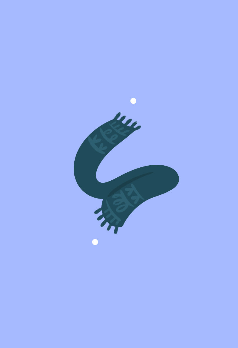 Wrapped in Ease: A Scarf-Based Release Ritual